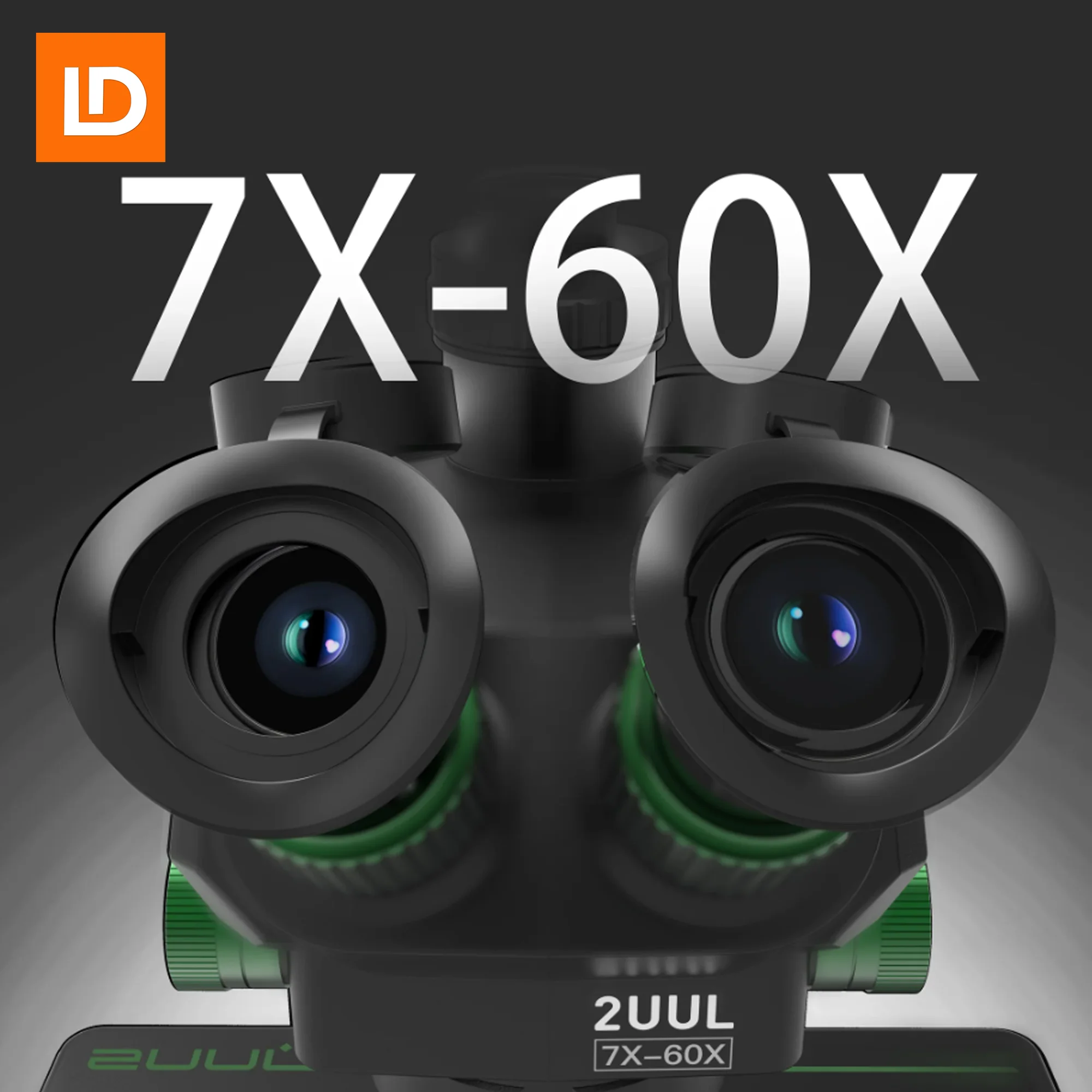 2UUL Industrial Trinocular Stereo Microscope HD Electronic Magnified 7-60X Continuous Zoom Mobile Phone Repair