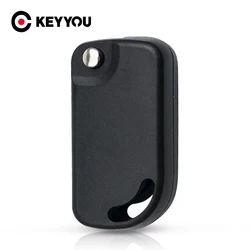 KEYYOU Uncut HU66 Blade For VW Sagitar Remote Car key Shell Transponder Auto Case Cover Folding For Volkswagen