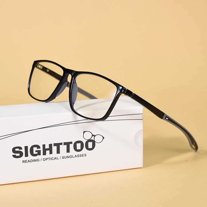 Sports Glasses Frame TR90 Anti-blue Light Reading Glasses For Men High Quality Long Legs Reading Eyewear+100+200+300