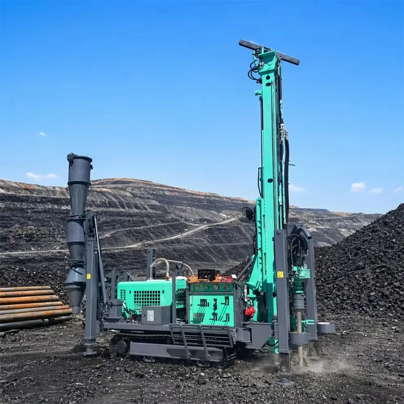 Customized RC Reverse Circulation Drilling Rig Equipment Deep Mining Core Drilling Machine With Engine And Gearbox Components