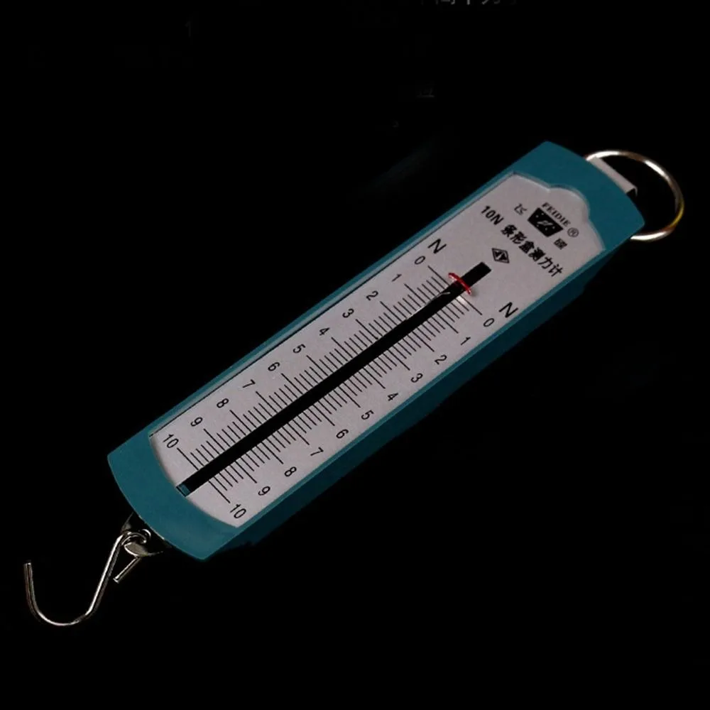 Easy to Read 1N Spring Scale 2.5N 10N Spring Dynamometer 5N Clear Scale Hanging Spring Dynamometer Measuring Instrument