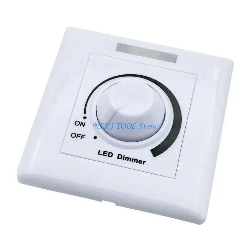 

L8RC 12В-24В светодиодные диммеры поворотная ручка регулируемый регулятор яркости