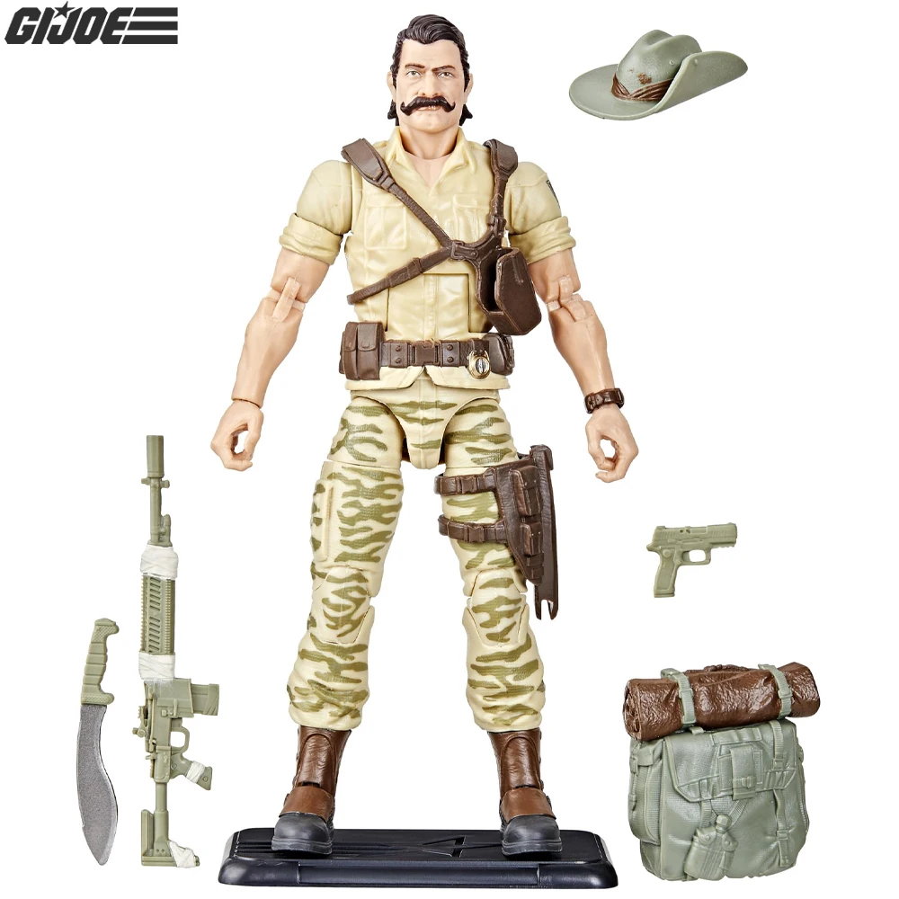 

G.i. Joe Classified Series Retro Cardback Recondo, Collectible 6-Inch Action Figure with 7 Accessories Collectible Model Toys