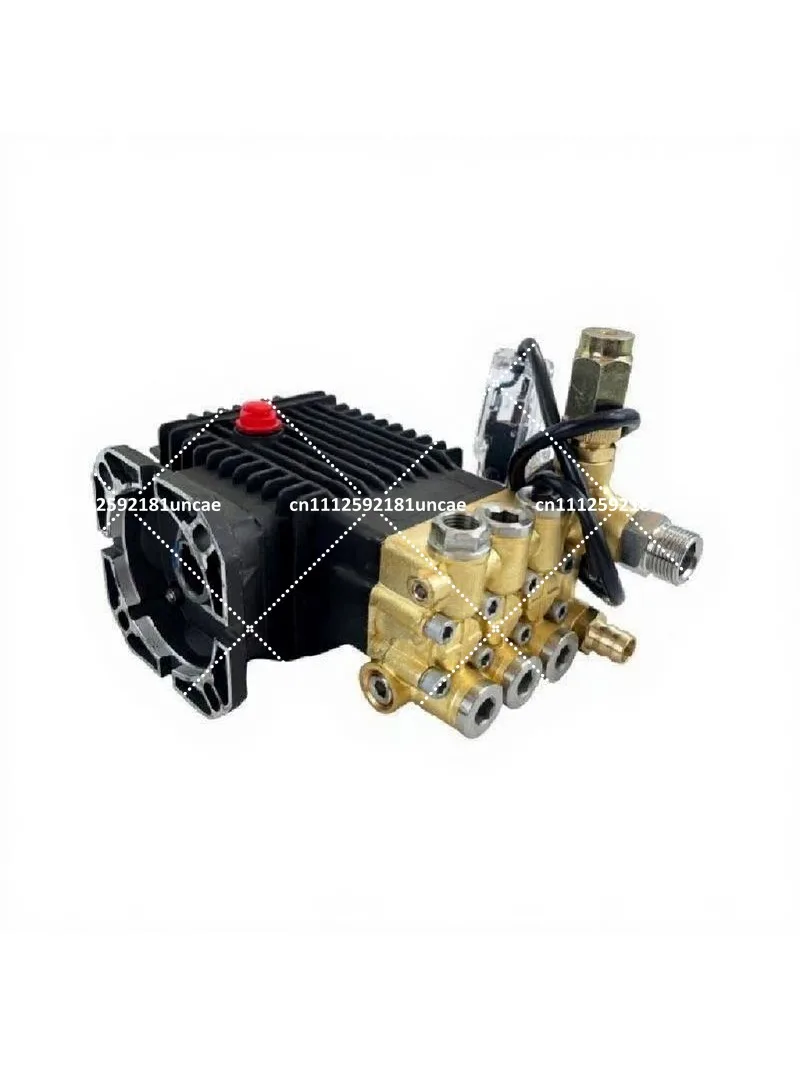 High Pressure Cleaner 1408 Pure Copper Pump Assembly 220V Plunger Car Washing Machine Pump Head Auto Start Stop view 5