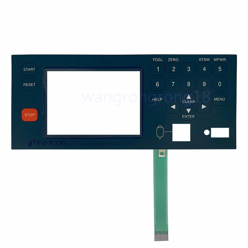 New Replacement Compatible Touch Membrane Keypad For TNFICON XTC/3S Deposition Controller XC3S-1000 XC3S-1001