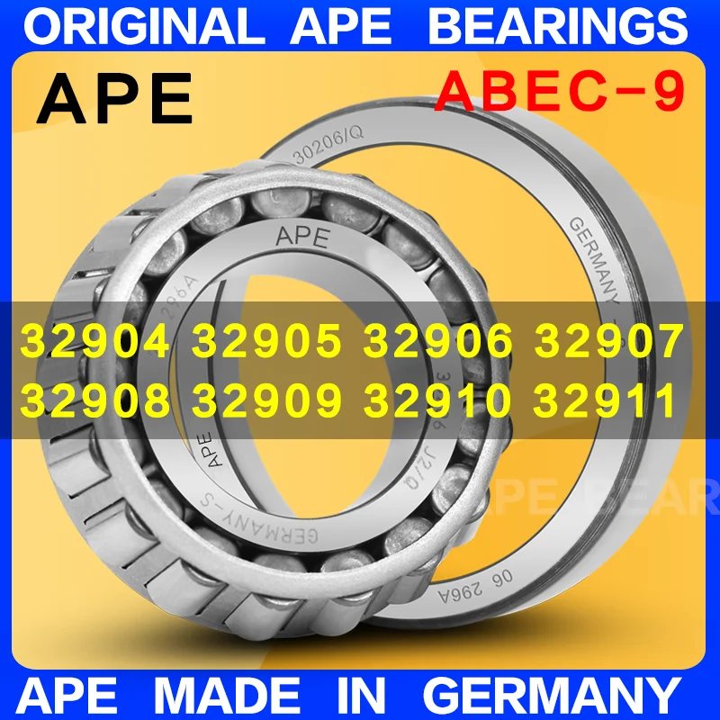 

Original German APE bearing 32904 32905 32906 32907 32908 32909 32910 32911 32912 32913 NSK Precision tapered roller bearings