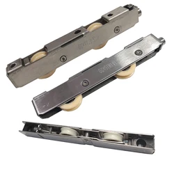 Sliding Door Plastic Steel Window Pulley Aluminum Alloy Roller Muted Nylon Wheel Household Hardware Part