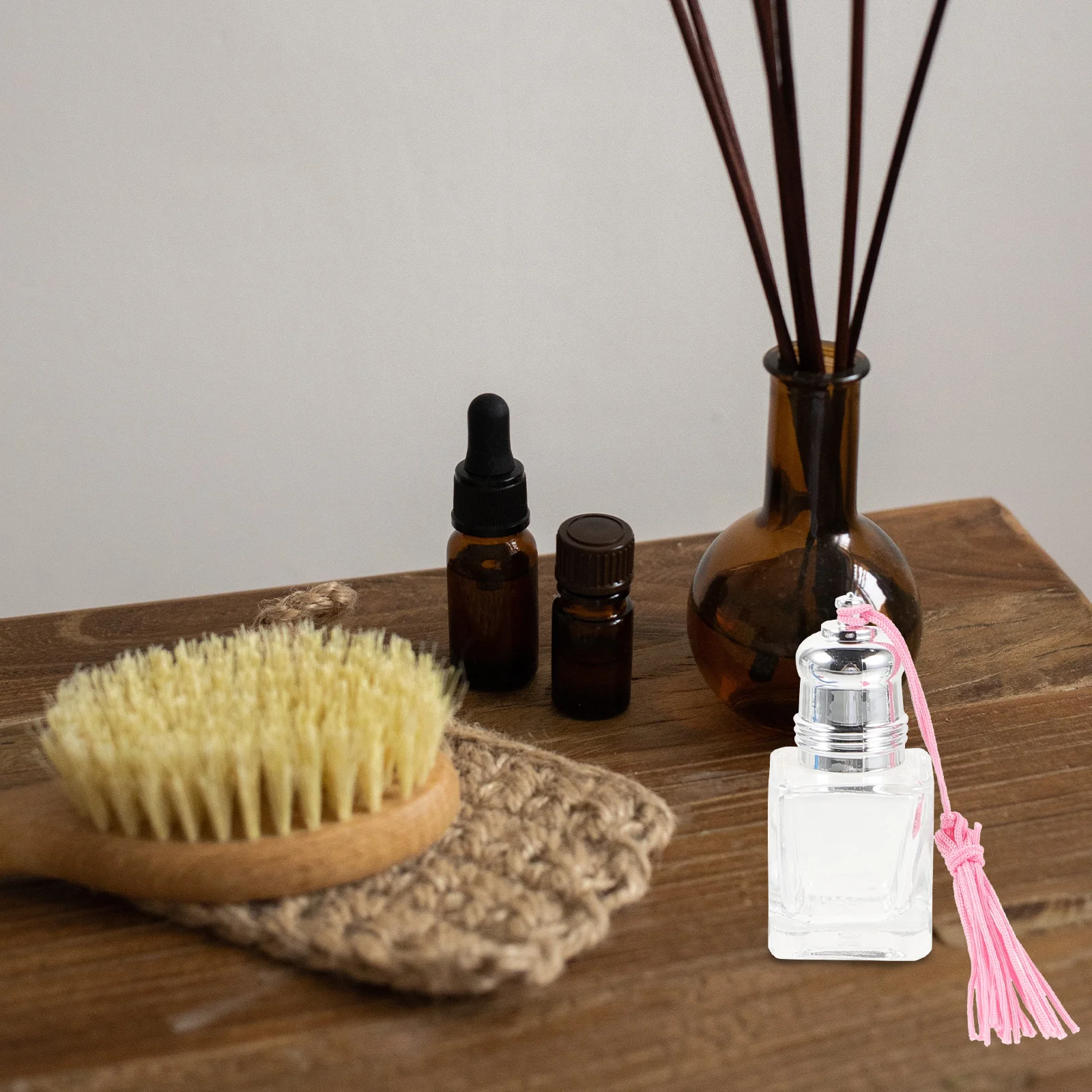 5 قطعة زجاجات عطر قابلة لإعادة الملء زجاجات دوارة زجاجية فارغة زيت طبيعي للسفر مانعة للتسرب زجاجة دوارة محمولة للسفر #5