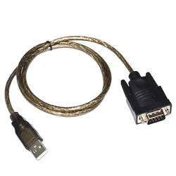 CH340 CHIP USB TO RS232C D-SUB 9 PIN DB9 MALE ADAPTER CONVERTER SERIAL COMMUNICATION CABLE SUPPORT WIN7/8/10/CE/MAC/VISTA/LINUX