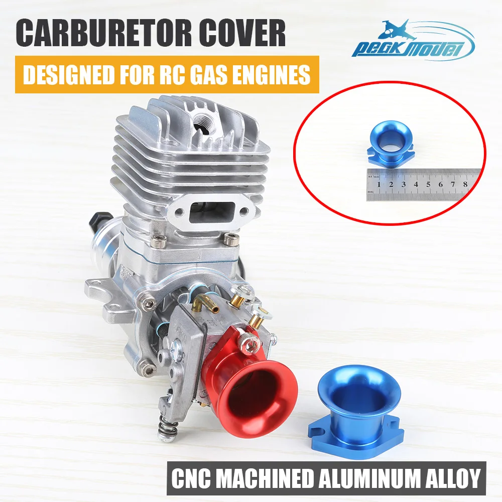 

CNC Aluminum Alloy Air Horn Inlet for RC Airplane DLE30 DLE35 DLE55 Zenoah G80 CRRC Gasoline Engine