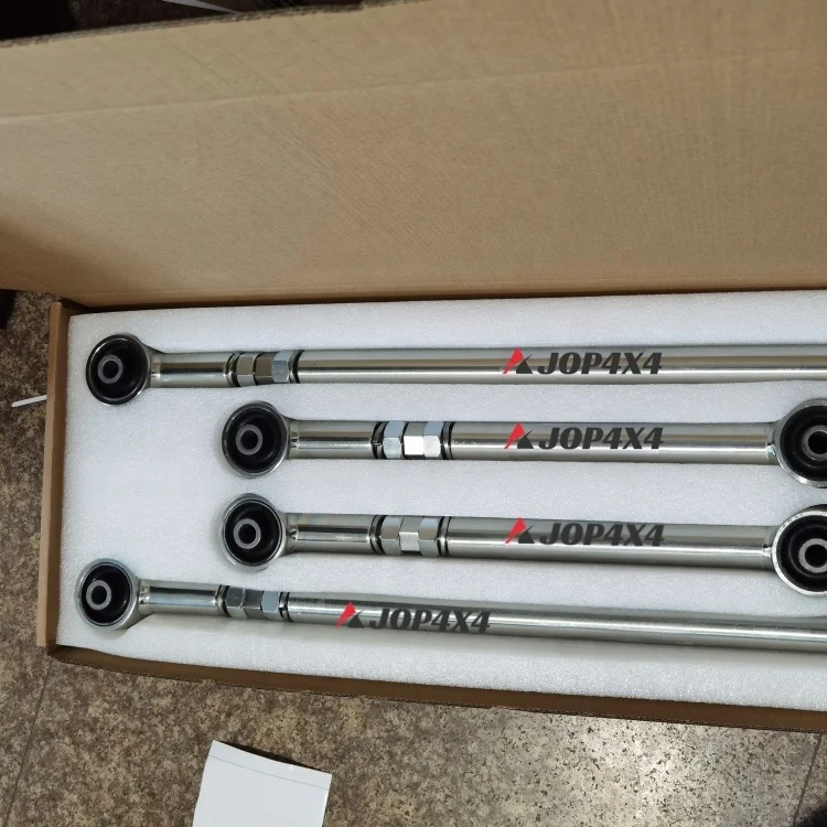 قضيب بانهارد باترول 4 × 4 ذراع خلفي علوي وسفلي قابل للتعديل لـ Patrol GQ/GR Y60 GU Y61 (4 قطع)