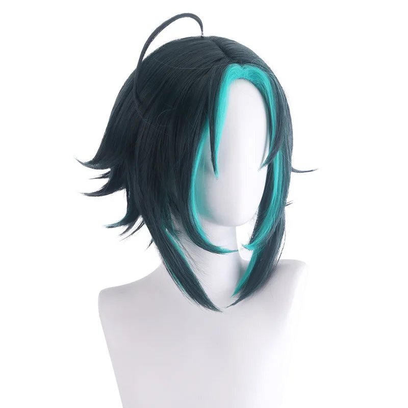 Genshin Impact Cosplay perruque Anime faux cheveux Genshin Impact gardien Yaksayata Cosplay perruque