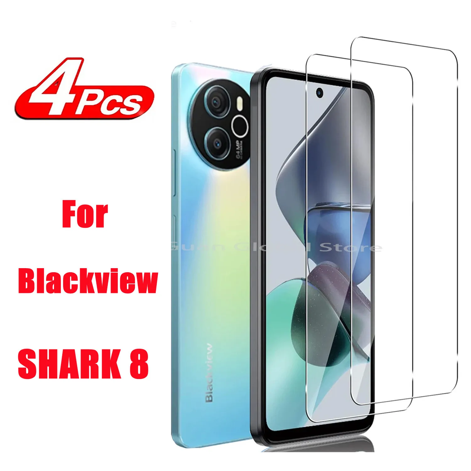 

HD Tempered Glass For Blackview Shark 8