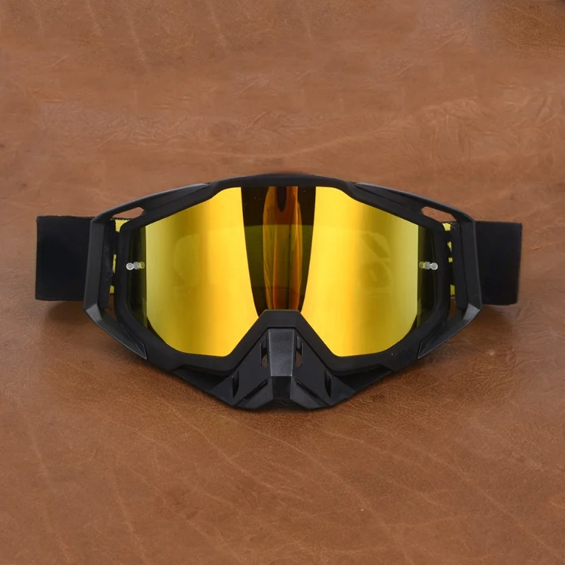 Gafas de Motocross de 1 piezas, máscara a prueba de viento, protección UV para exteriores, MTB, escalada, ciclismo, deportes, Scooter, gafas de esquí