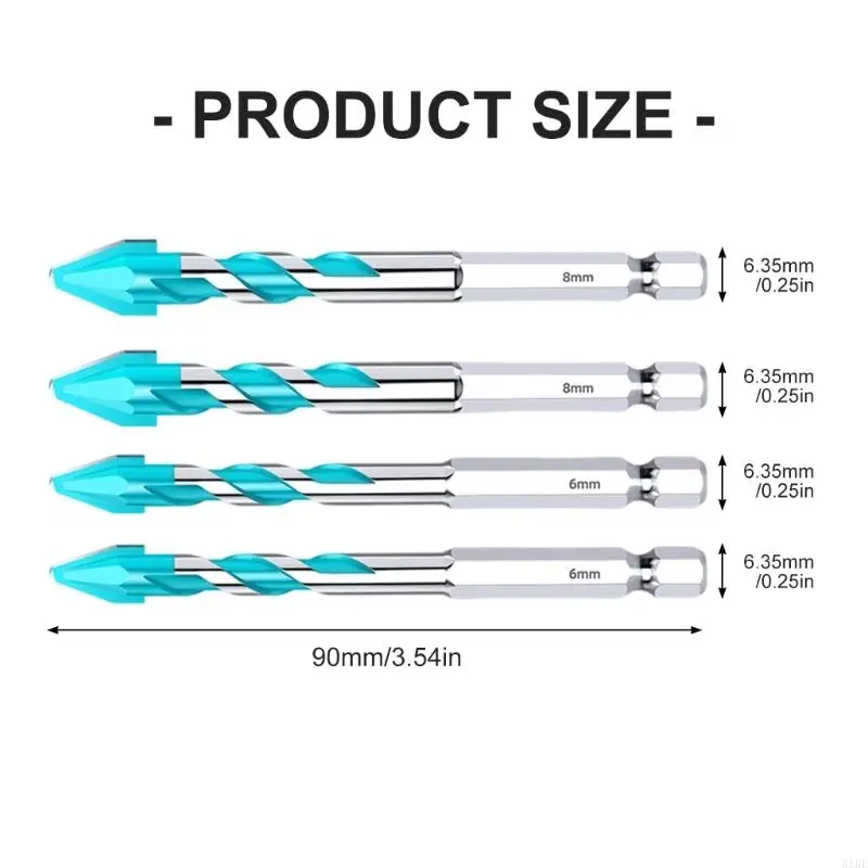 Multizize Excentric Drill Bit 6-12 мм диапазоны 500 об / мин
