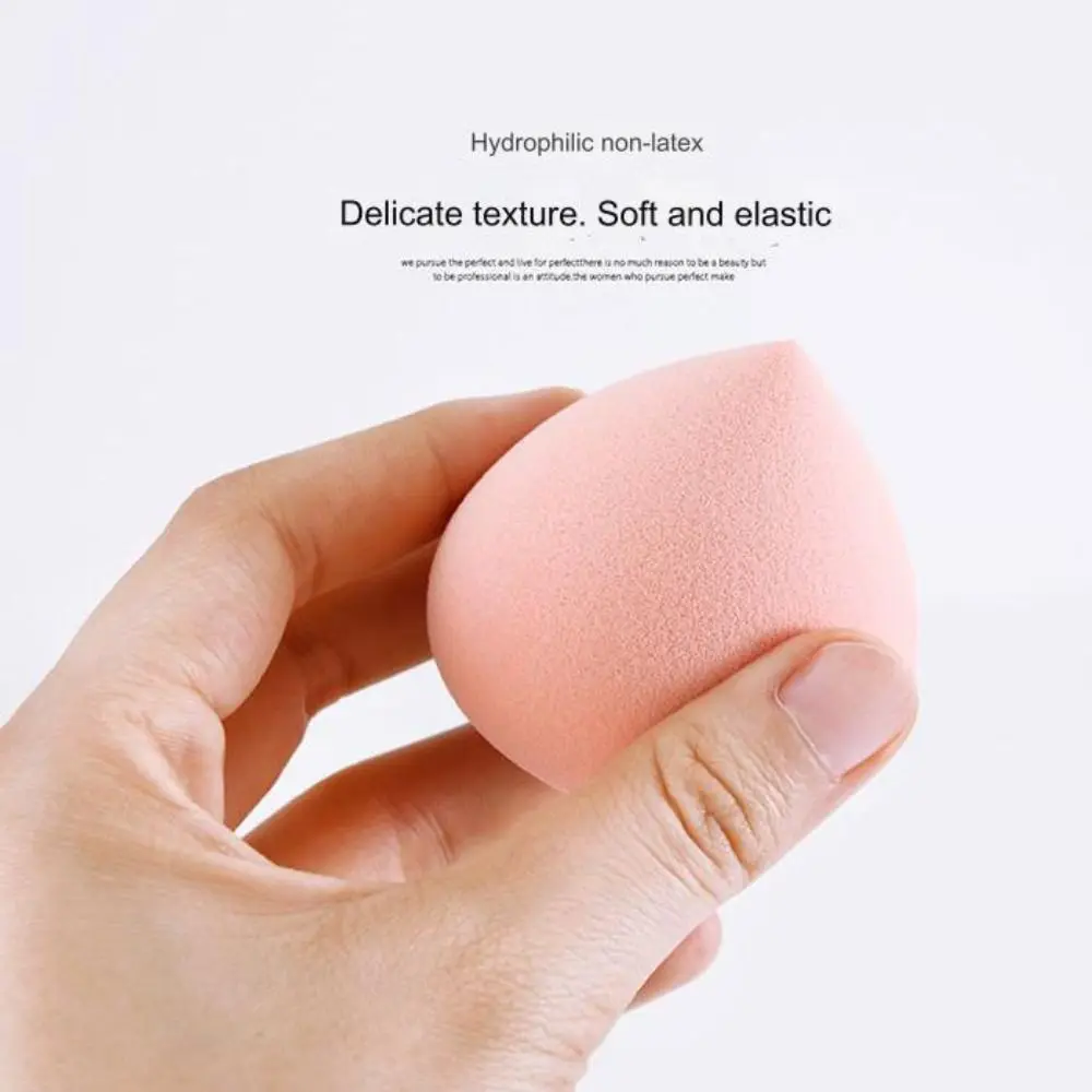 Large Peach Makeup Blender Lightwear Dry and Wet Cosmetic Puff Colorful Travel Must-have Cosmetic Sponge Applicator