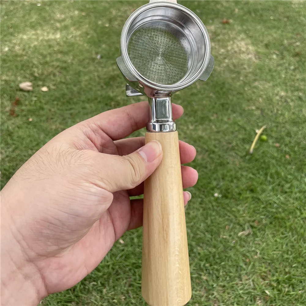 Porte-filtre à café réutilisable sans fond de 51 mm, compatible avec le support Homix, 60 mm, 15 Porte-filtre à café réutilisable sans fond de 51 mm, compatible avec le support Homix, 60 mm, 15