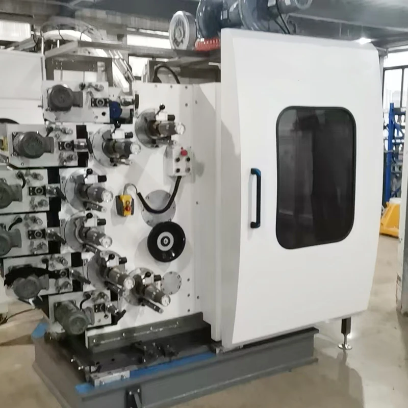 High Speed Flexo Printing Machine Paper Cups Making Processing Equipment Flexographic Printing Production Line for Romania