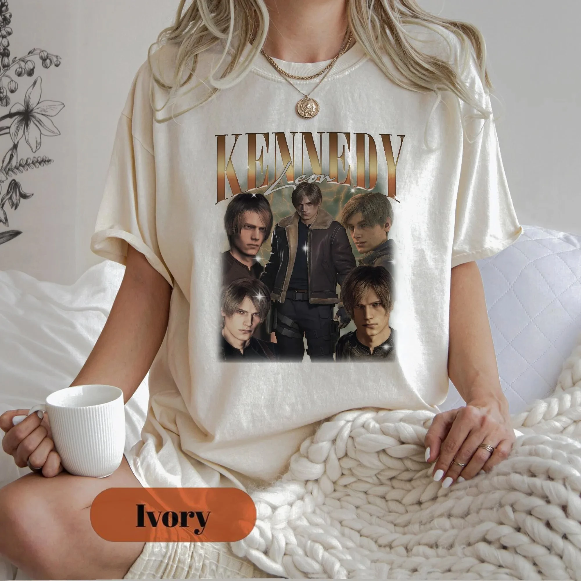 

Женская летняя футболка оверсайз Resident Evil Requiem больших размеров, хлопковая, дышащая, стильная, универсальная, в уличном стиле