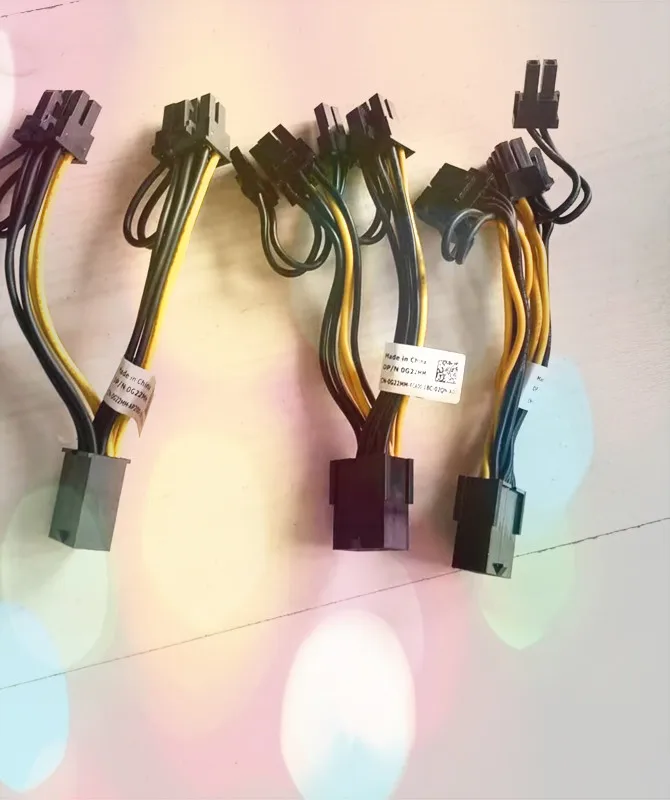 Original NEW FOR DELL 8PIN to 6+2pin Graphics Cable 0G22MM 8pin to 8pin p31 to p32 to p33