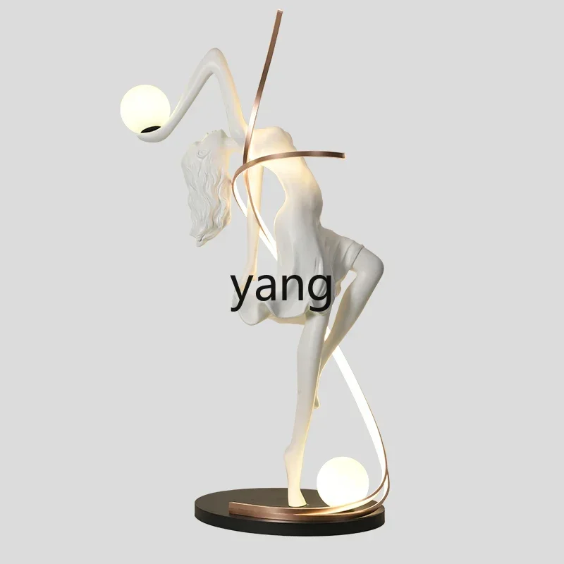 

XYY living room large ornament lobby light luxury figure decoration hotel creative humanoid sculpture