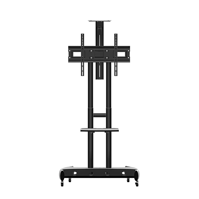 AVA1500 32 to 75 Inches Lcd Tv Stand Height Adjustable Super Quality Steel TV Cart TV Mounts Carts