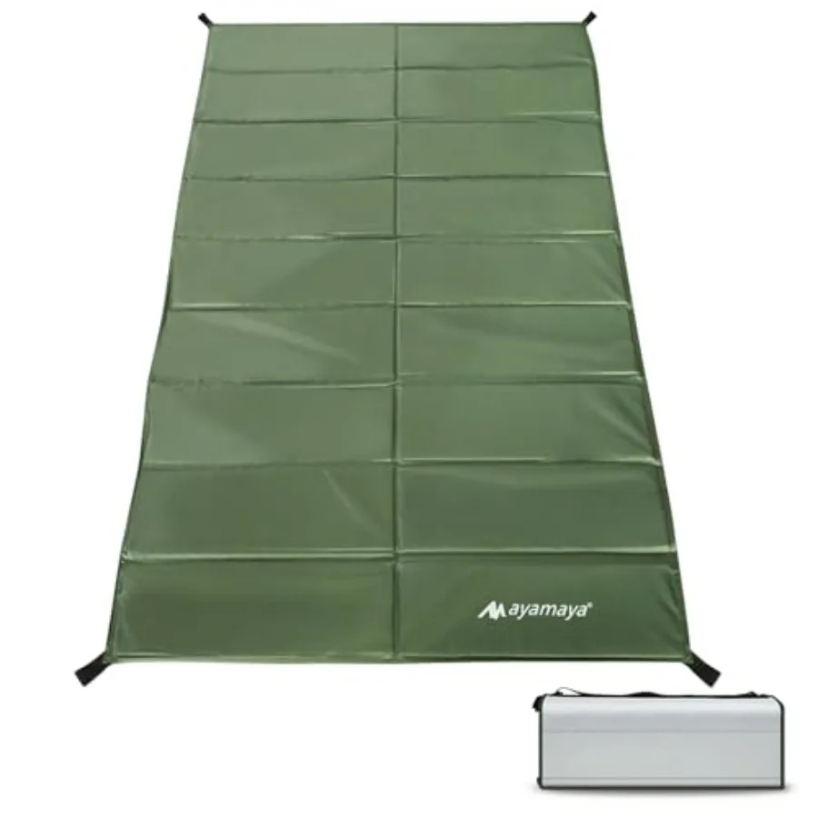 

Foam Sleeping Pad for Camping - Foldable Camping Mattress for//3/4/5/6 Extra Thick Waterproof Tent Footprint Inner Camping Mat