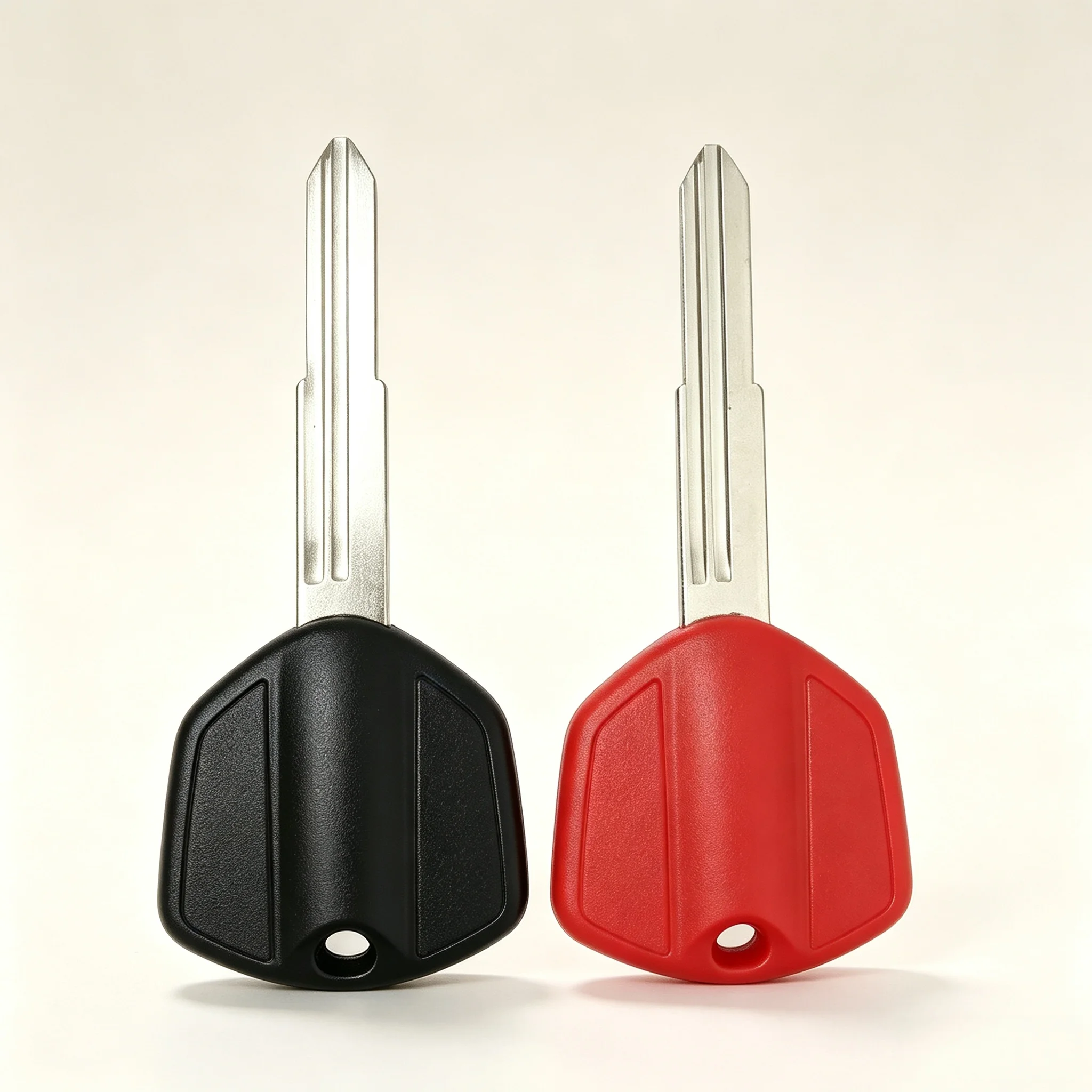 1/3Pcs For Honda Hornet 250 600 900 919 VFR800 CB400 Shadow 400 750 VT400 Blank Uncut Replacement Motorcycle Key With Chip Slot
