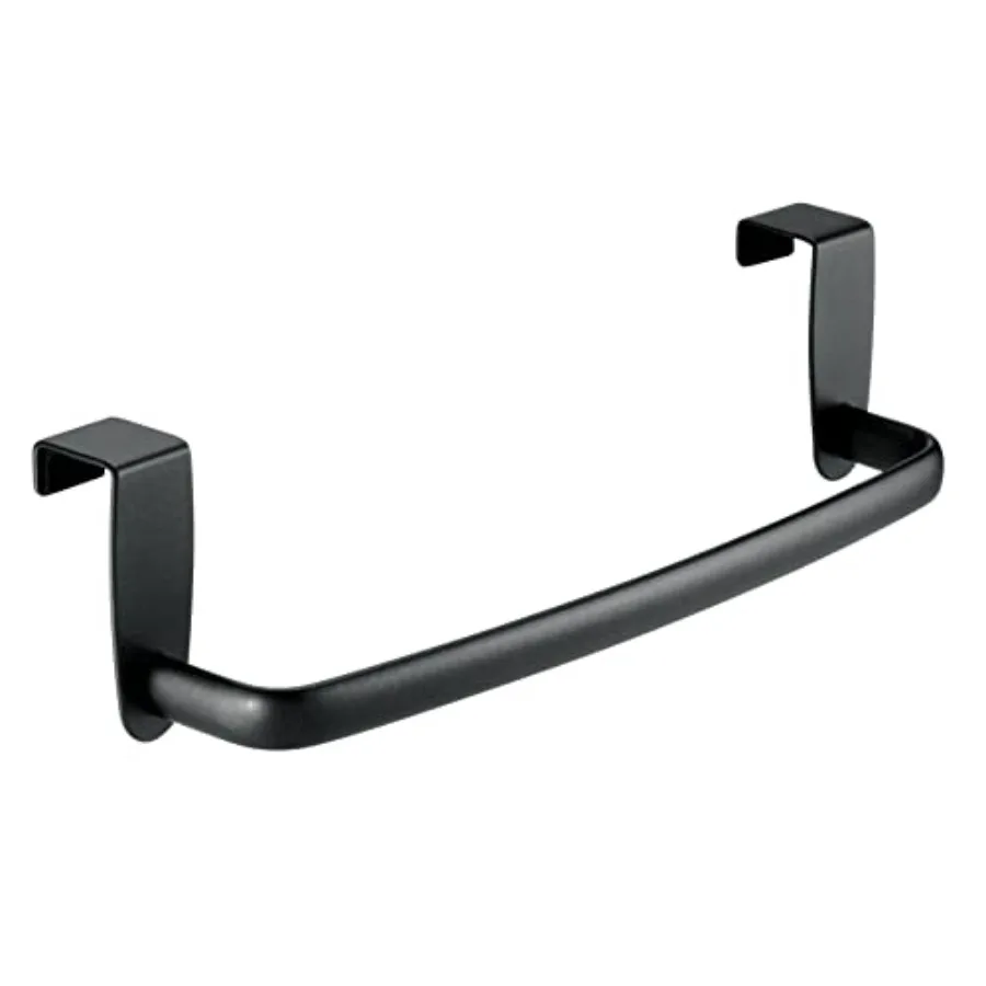 

Steel Metal Wire Over Cabinet Towel Rack Storage Organizer Hang on Cabinet or Door Towel Bar Holder for Kitchen Holds Hand Towe