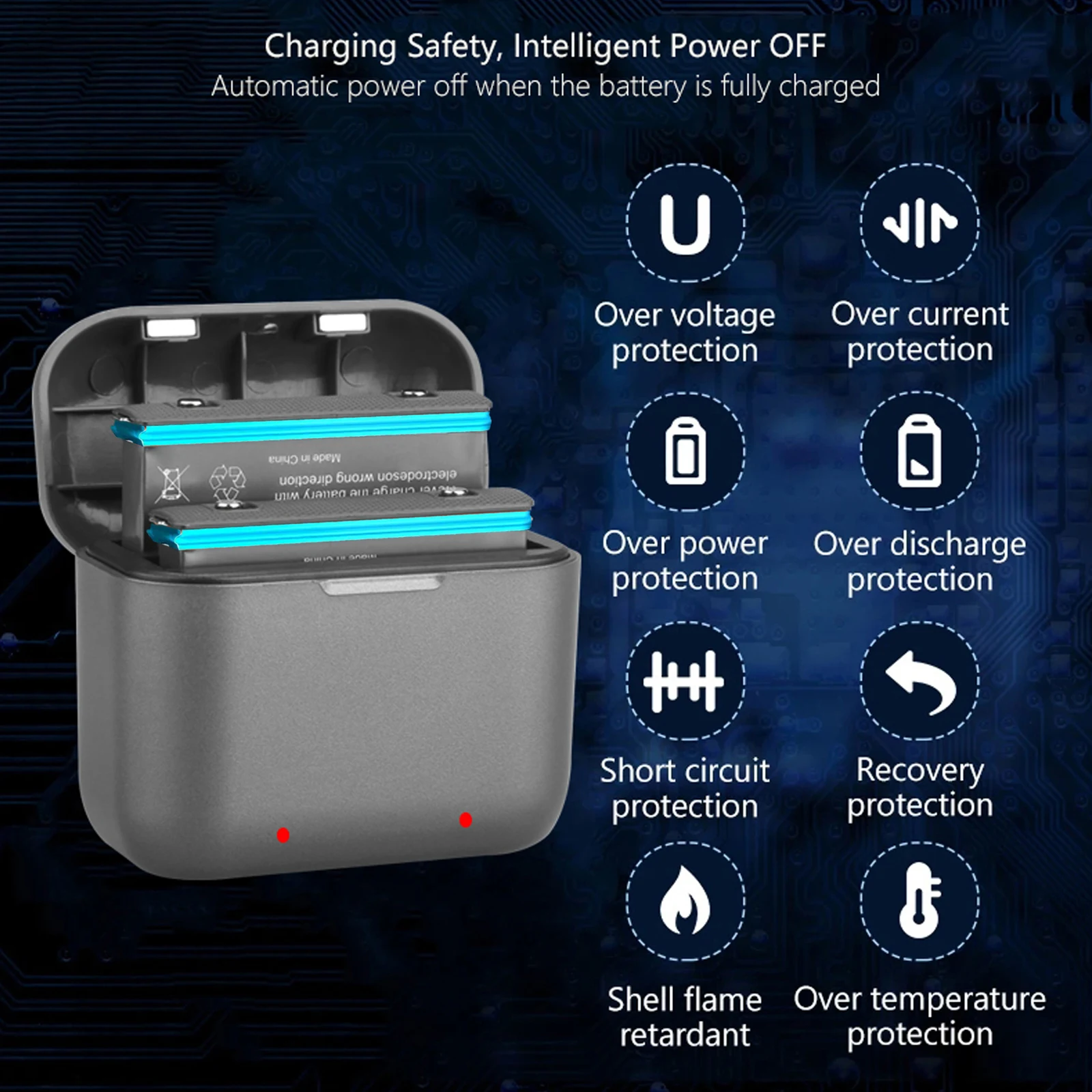 For Insta360 ONE X3 2200mAh Battery Charger Camera 360 Panoramic Action Camera Batteries Accessories For Insta360 ONE X3