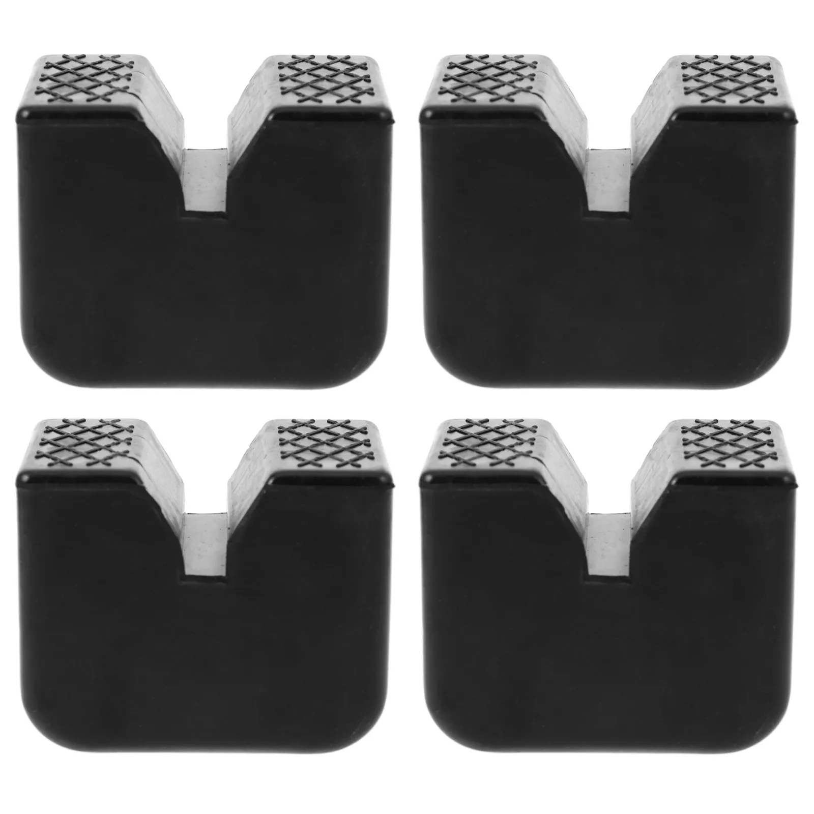 

4Pcs Car Bracket Spacer Jack Pads Square Floor St Rubber Support Pinch Welds Vibration Reduction Stable Easy Installation