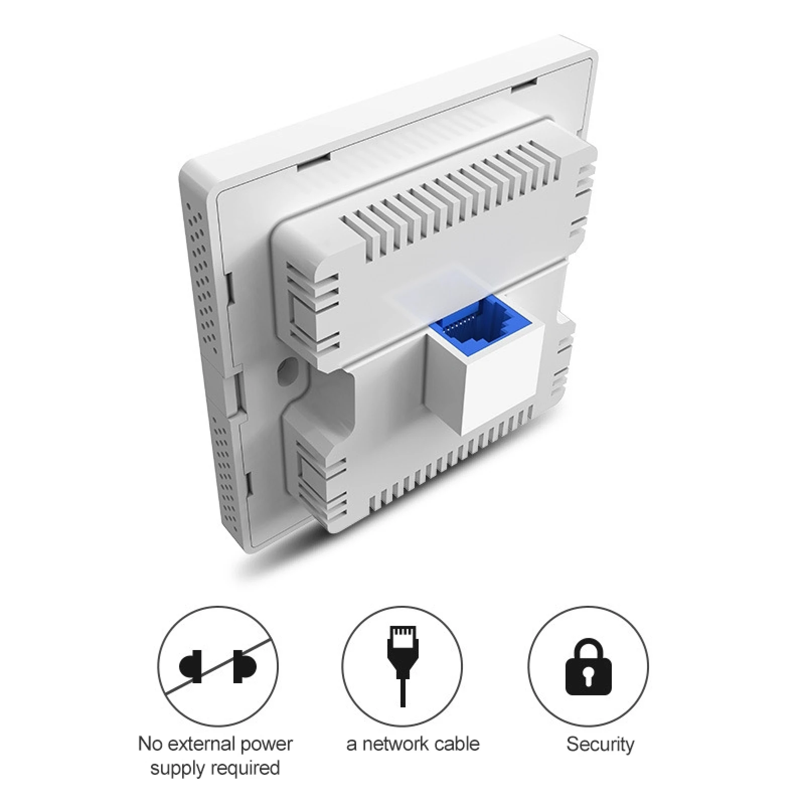 Imagem -03 - Comfast Cf-e538ac v2 1200mbps Dupla Banda Parede Interna Wifi ap