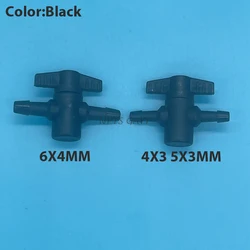 10PCS Bulk Ink System Manual Valve Switch 2 Ways for DX5 XP600 TX800 I3200 4720 Head UV Solvent Printer Plastic Ink Tube Valves