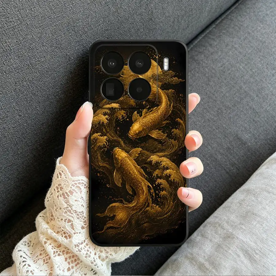 Phone Cover Case for Xiaomi Mi 17 Pro Max 12 14 17T 12T 10T 13 Lite 12X 11 11T 15T Whale Wave Sun