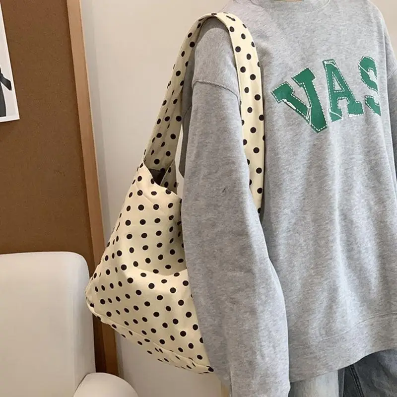 

M6CC Work Bag Canvas Handbag for Women Trendy Handbag Purse Simple Shoulder Bag with Closure Bag Gifts