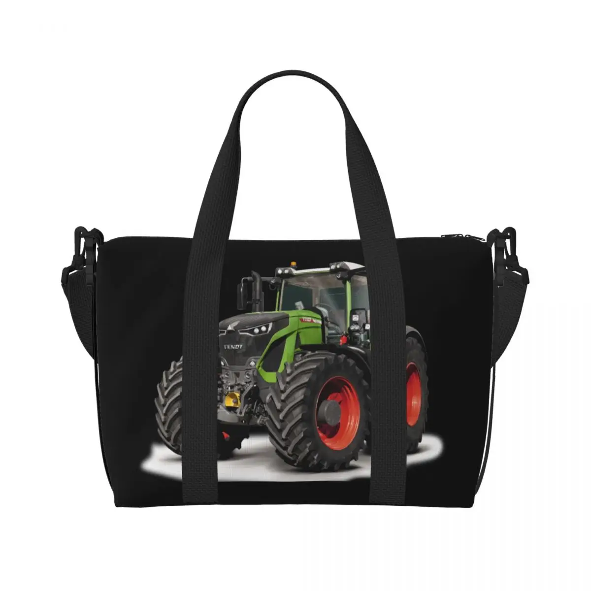 

Изготовленная на заказ сумка для покупок трактора, продуктовая сумка, женские сумки большой емкости для пляжного спортзала, дорожные сумки