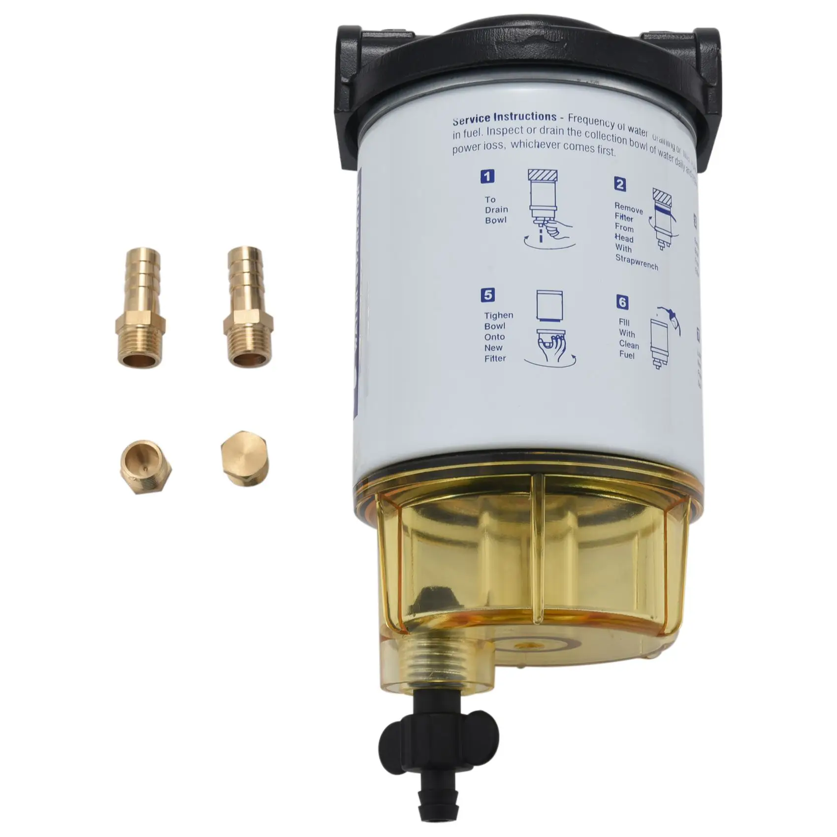 S3213 Outboard Marine Marine Fuel Oil Water Separation Ship Filter Fuel Water Separator Filter