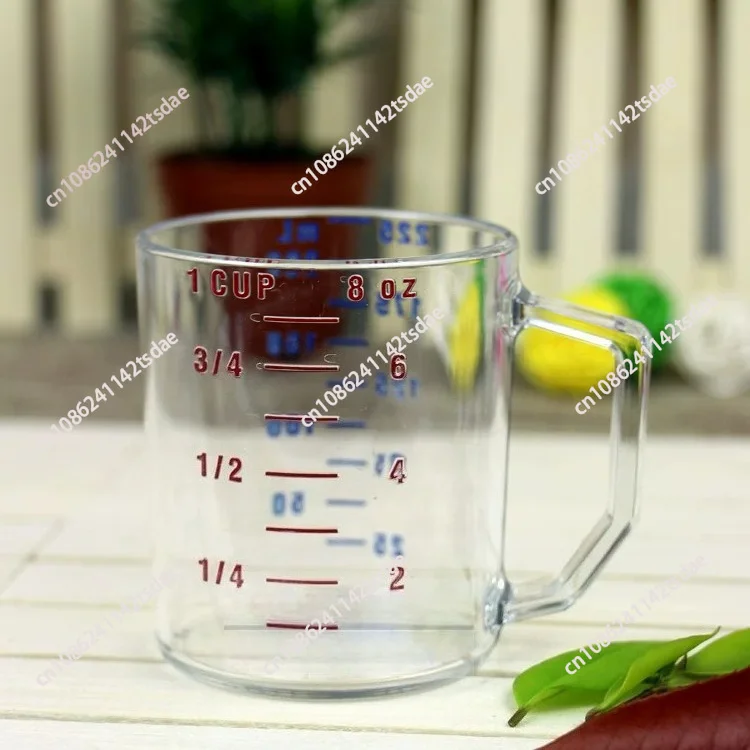Imported measuring cup 225ml-4L plastic unbroken graduated cup, polycarbonate measuring cup is in stock.