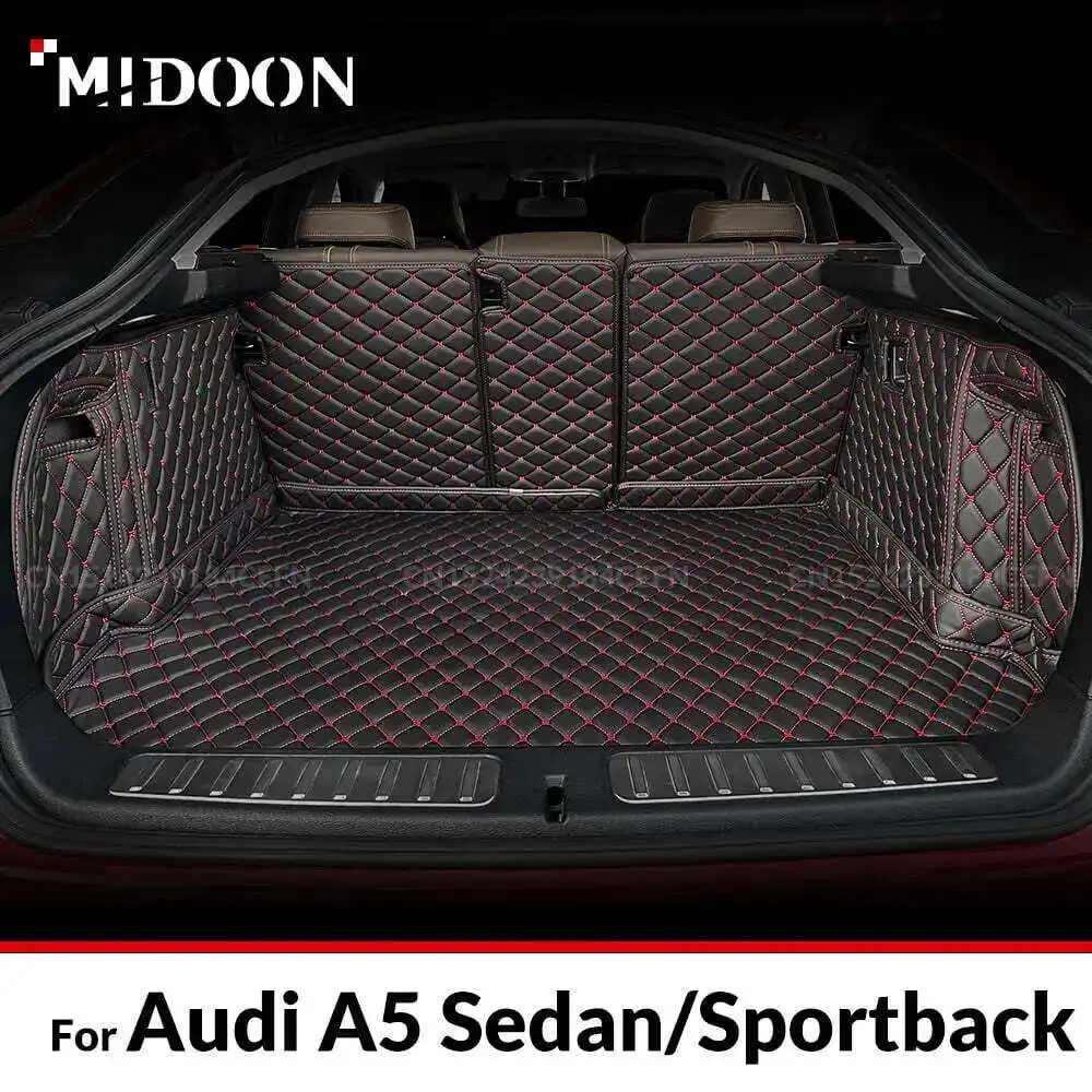 

Для Audi A5 седан 2010-2024 A5 Sportback 2010-2024 автоматический коврик для багажника с полным покрытием, автомобильный багажник, аксессуары для интерьера