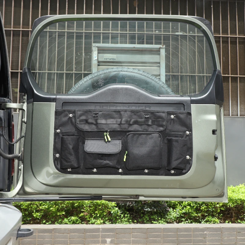 

Car Tailgate Multi Functional Tool Storage Bag Storage Bag Interior Car Accessories For Land Rover Defender 90 110 130 2020-2024