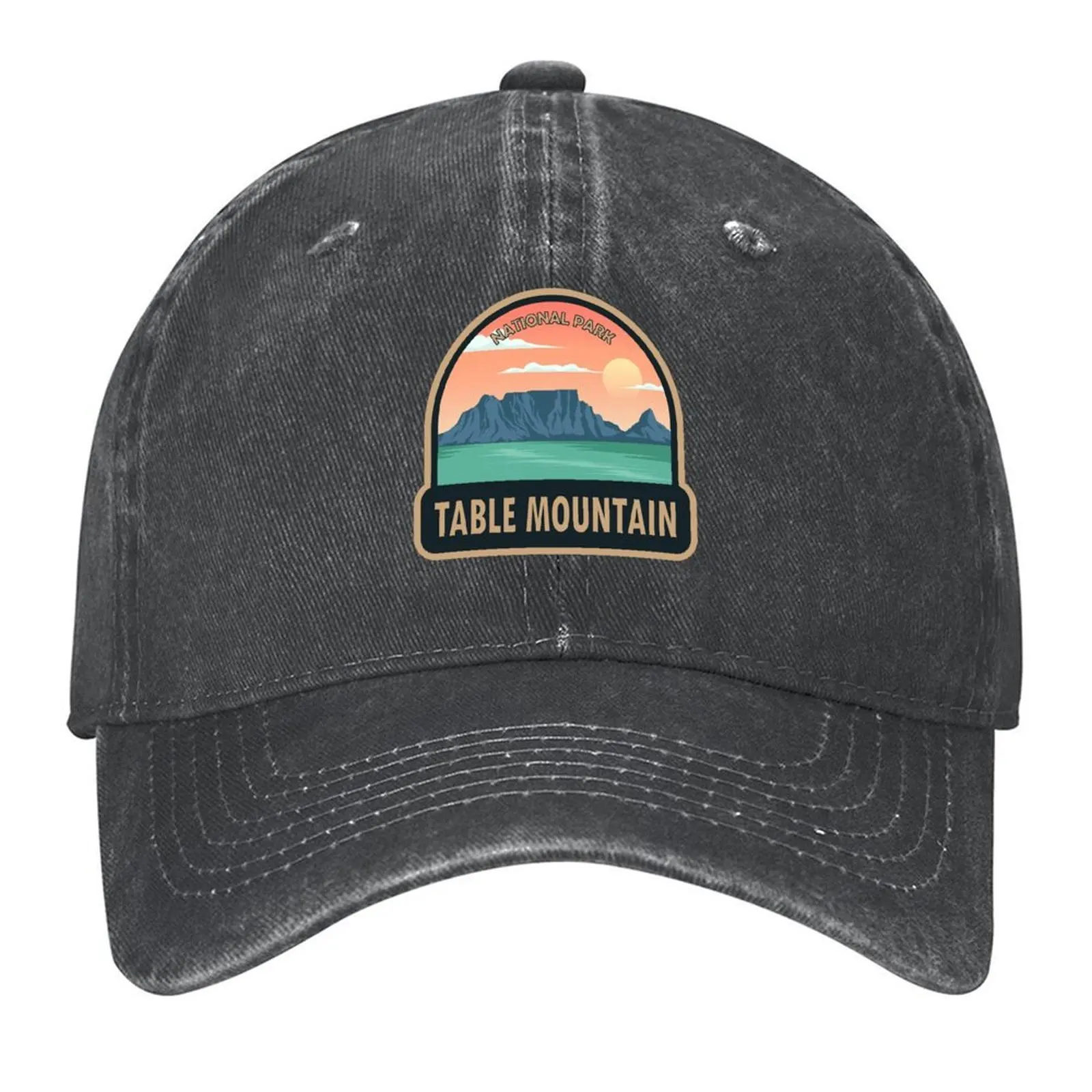 

Table Mountain National Park South Africa Baseball Cap Ball Cap custom Hat Mountaineering Beach Outing Mens Hats Women's
