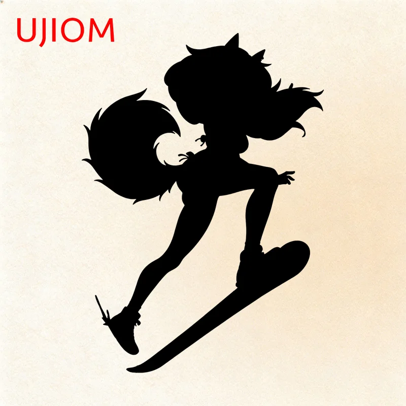 UJIOM Skiing Loona Furry Wall Sticker Ai Girls Und Panzer Exquisite Dakimakura Decal Suitable For Wardrobe Vestibulec Decor