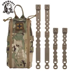 Tactic First Aid Kit Empty Medical Pouch IFAK Pack Rapid Deploy Pull Tab MOLLE Clip YKK Zipper Camping Hiking Emergency Bag
