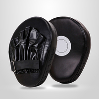 Curved Boxing Hand Target PU Leather Curved Punching Mitts Breathable Boxing Mitts Boxing Focus Pad for Martial Arts Training