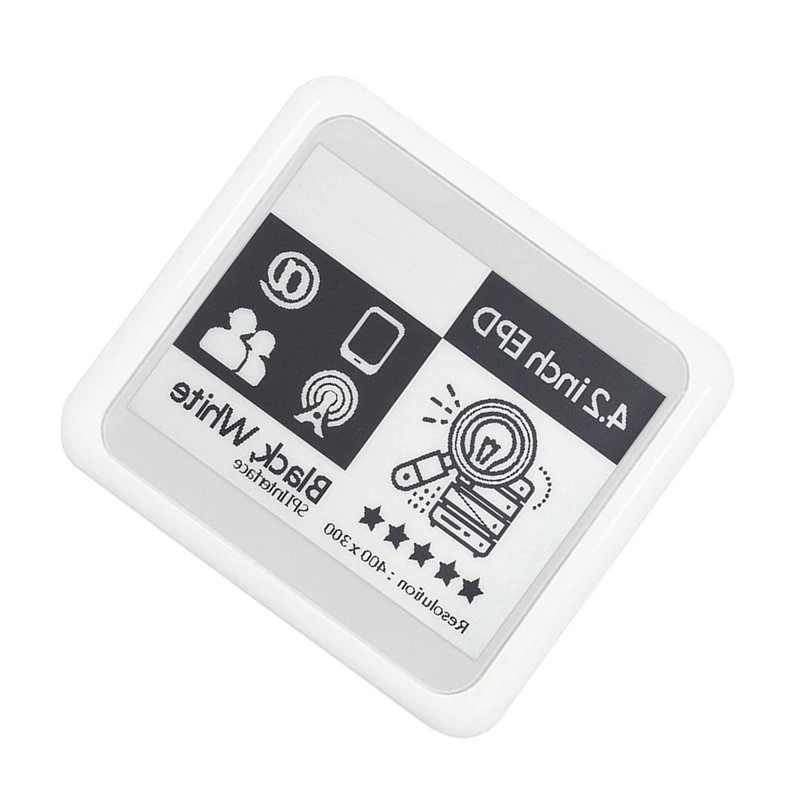 E-Paper ESL Tag 4.2 Inch Passive Battery-Free Electronic Shelf Label Wireless E-Ink Display GDN042BW