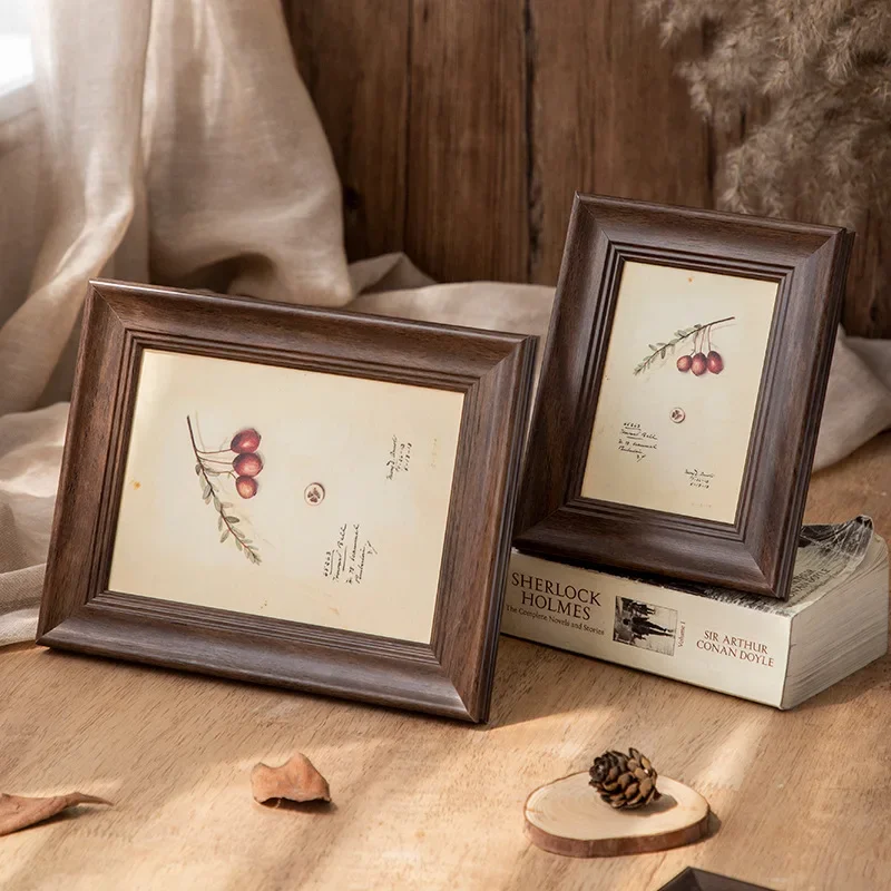 Vintage American Style Photo Frame 6 Inch & 7 Inch Display Wall & Table Decorative Picture Frame - Creative Home Décor Art Frame