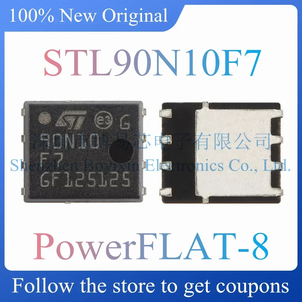 

NEW STL90N10F7 Original Product PowerFLAT-8