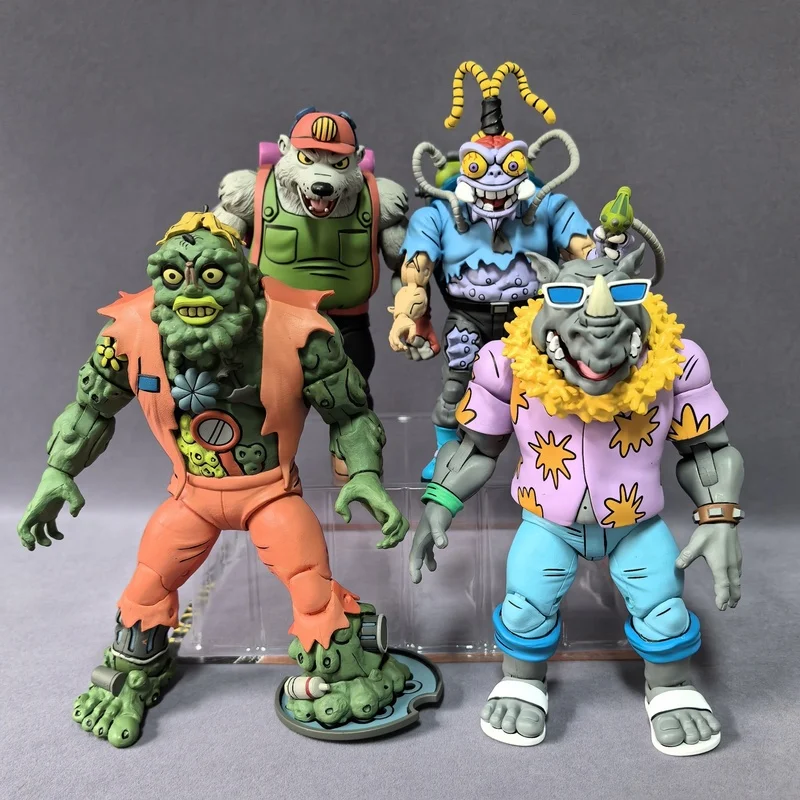 100% Genuine NE Turtles Loose Action Figures Shredder Action Figure Doll Toy Desktop Ornament Gift For Friends In Stock view 2