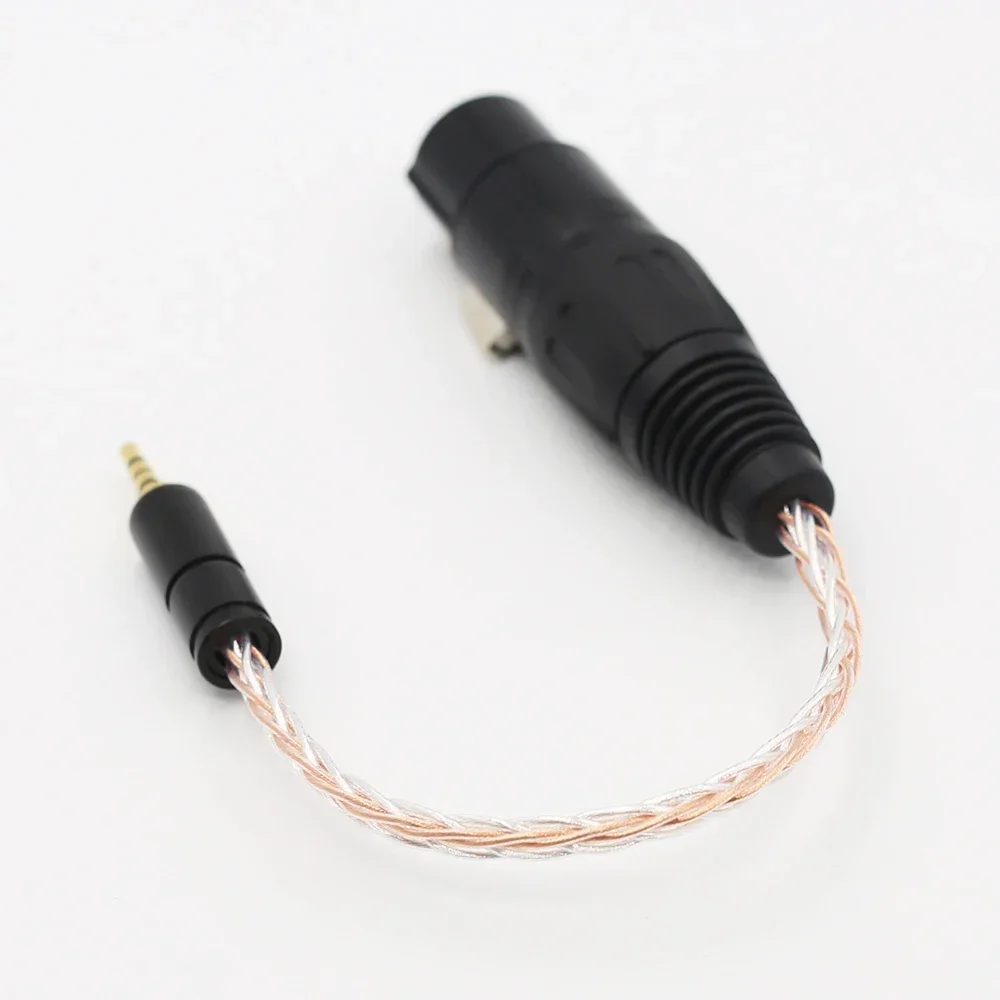 2.5mm Trrs Balanced Male to 4-pin XLR Female Headphone Audio Adapter for Astell&Kern AK240 AK380 AK320 onkyo DP-X1 FIIO