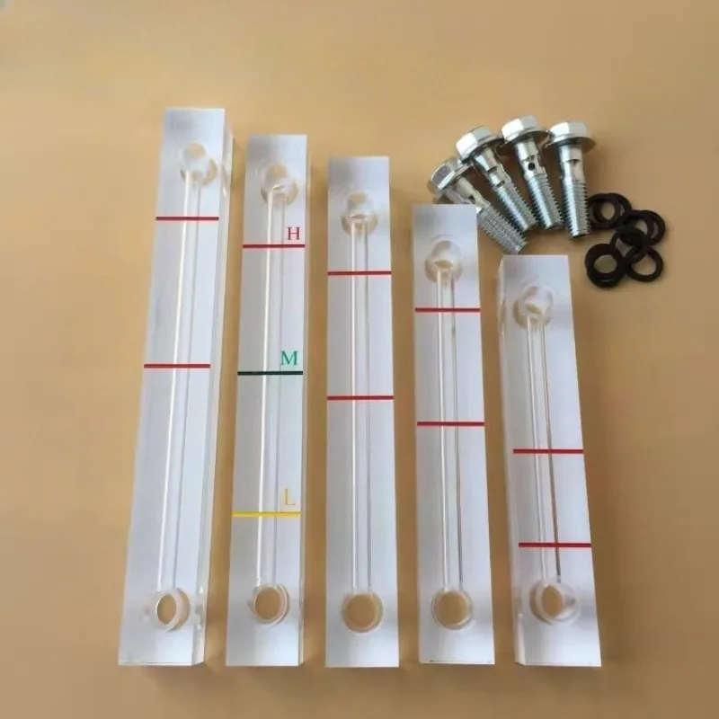 1PC Screw Air Compressor Oil Sight Glass Oil Level Gauge Oil Standard 60 / 80 / 90 / 100 / 120 / 140 / 160 / 200